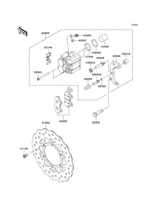 Front brake