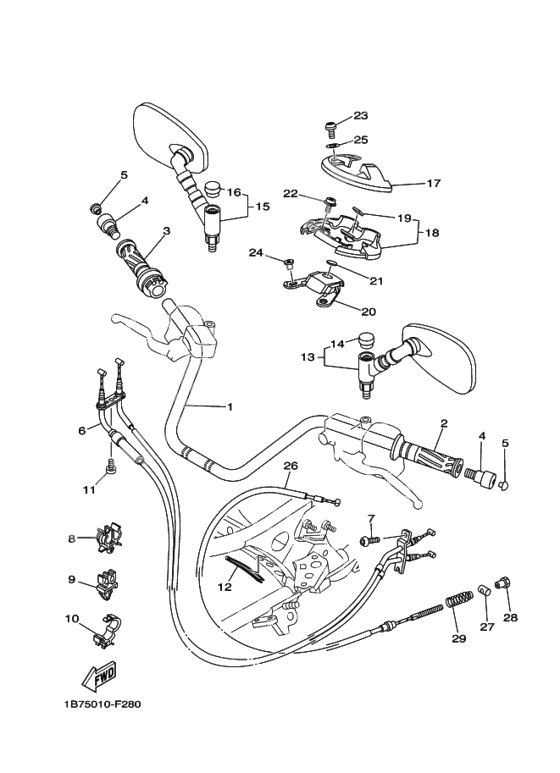 Steering handle