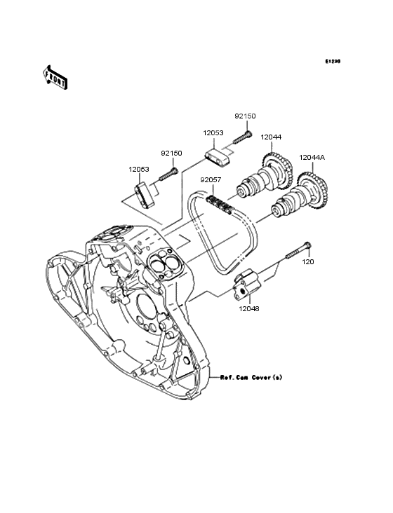 Camshaft/tensioner
s