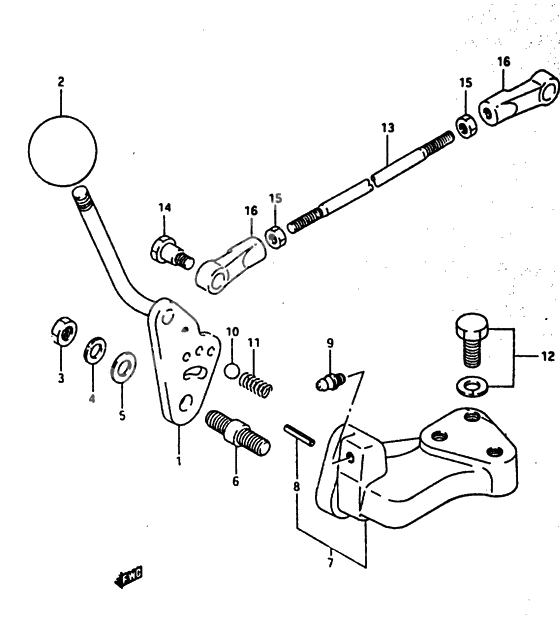 Engaging handle