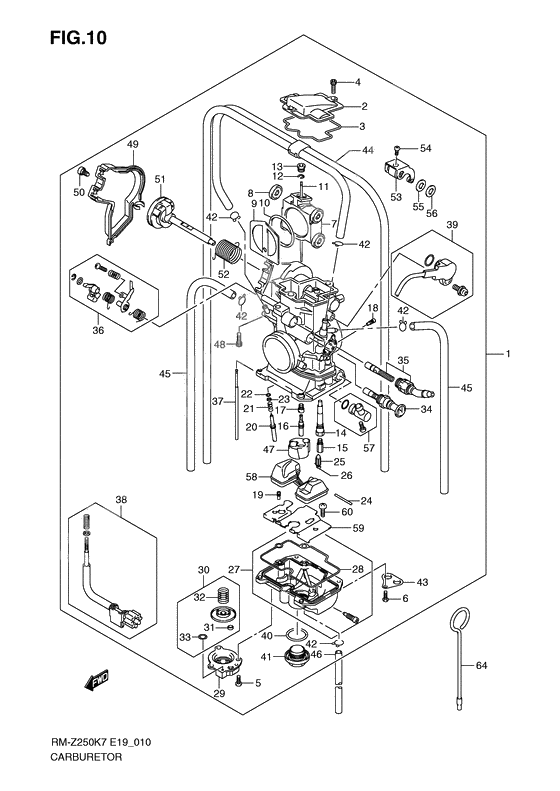 Carburetor assy