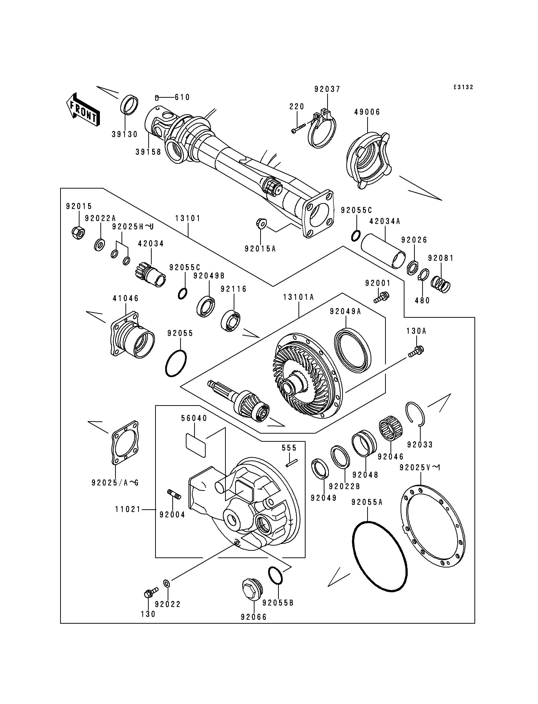 Drive Shaft/Final Gear