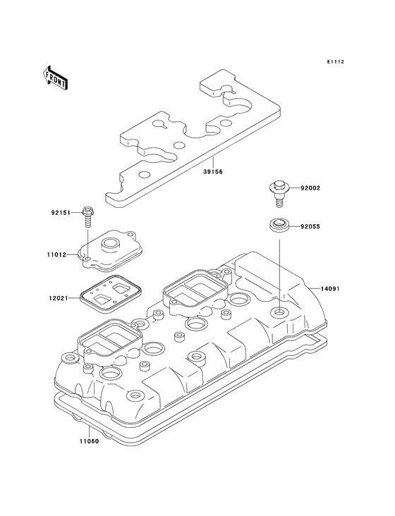 Cylinder head cover