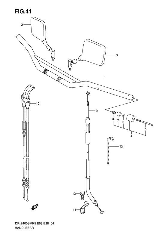 Handlebar              

                  Model k5/k6