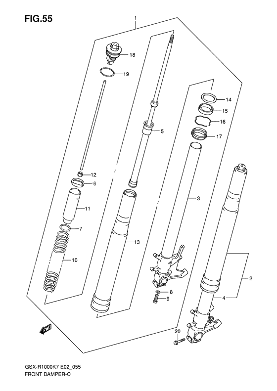 Front damper