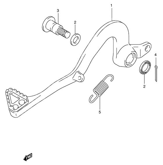 Front brake caliper              

                  Model k1/k2