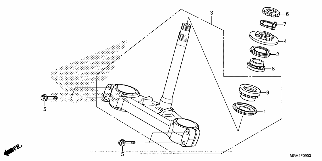 Рулевая траверса