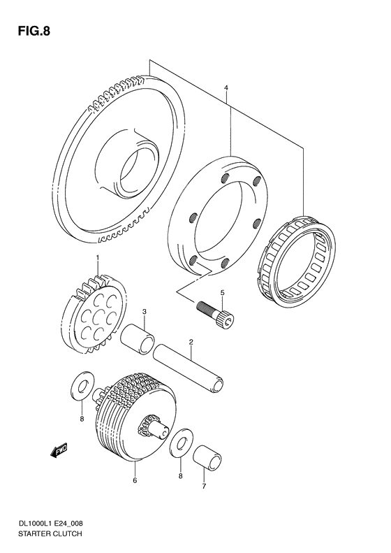 Starter clutch
