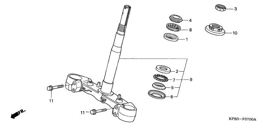 Steering stem