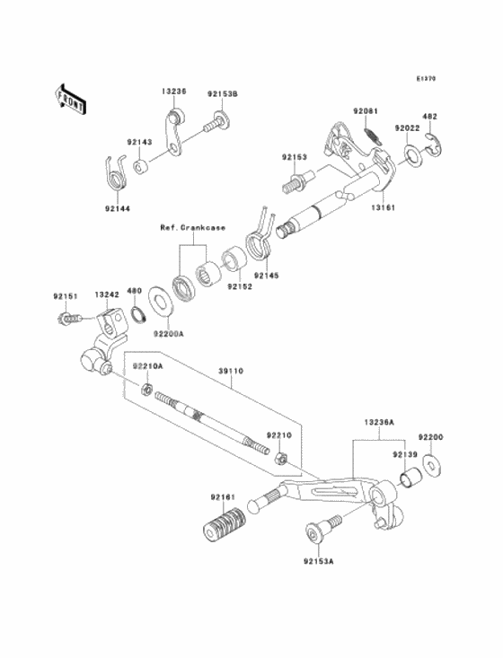 Gear change mechanism