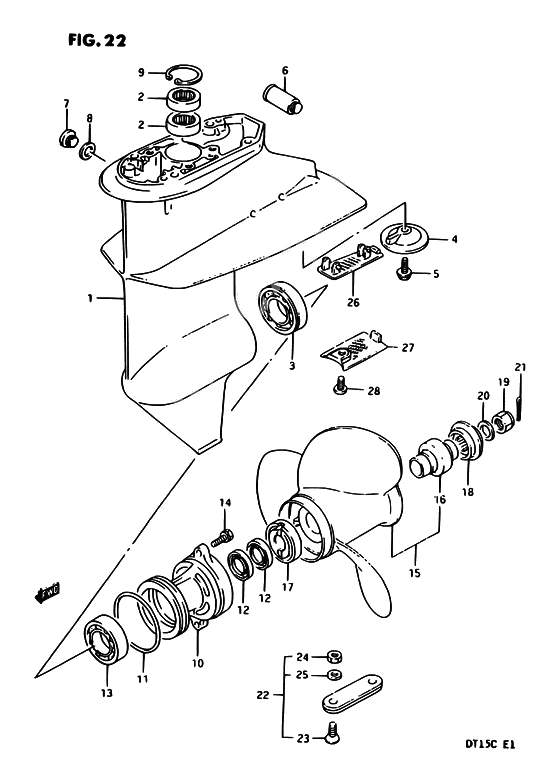 Gear case