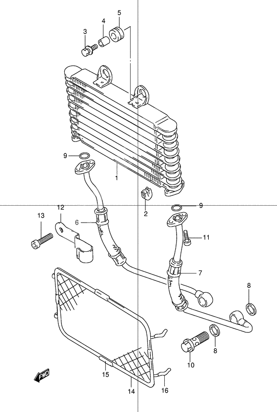 Oil cooler