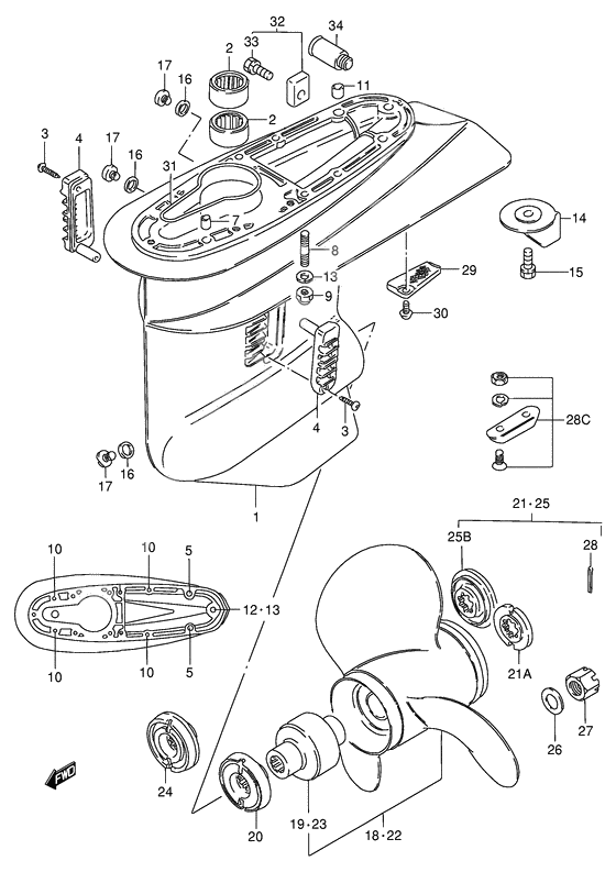 Gear case