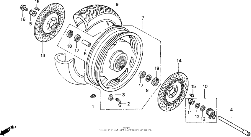 Front wheel