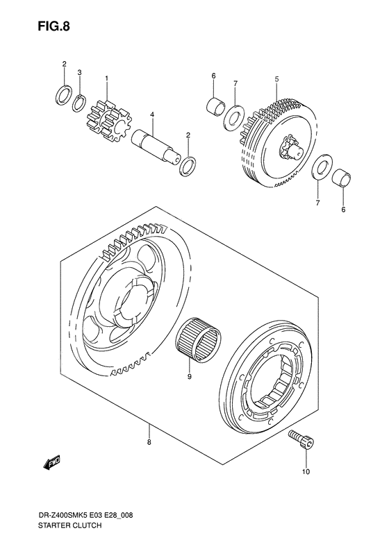 Starter clutch