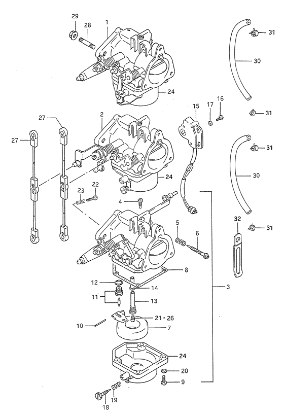 Carburetor assy