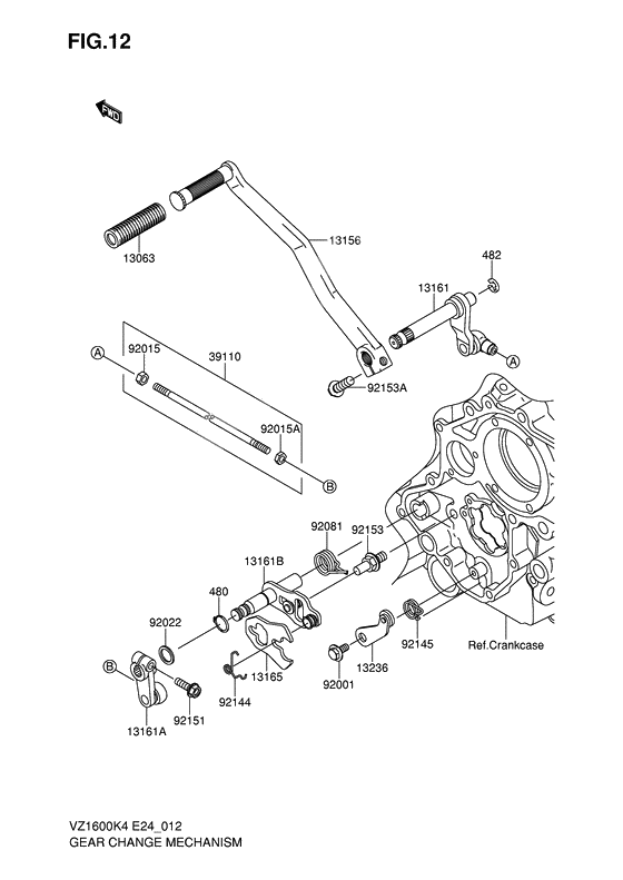 Gear change mechanism