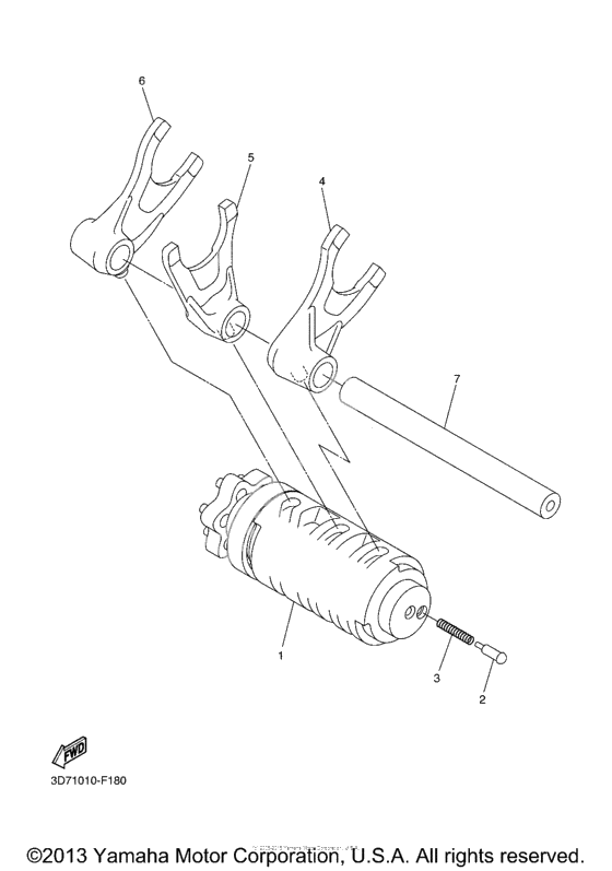 Копирный вал & Вилки