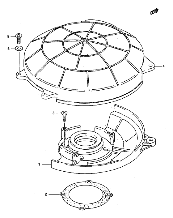 Oil seal housing