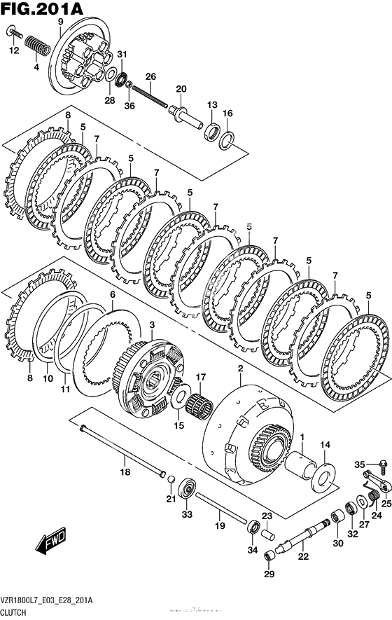 Сцепление (Vzr1800L7 E28)