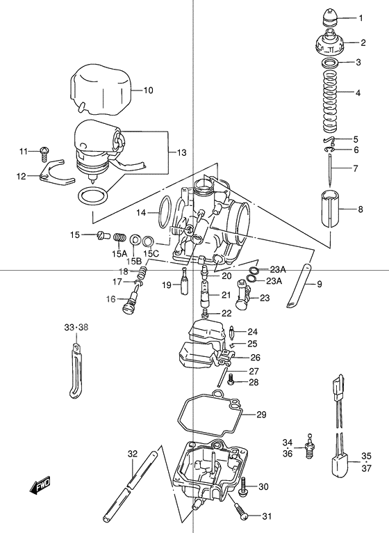 Carburetor assy