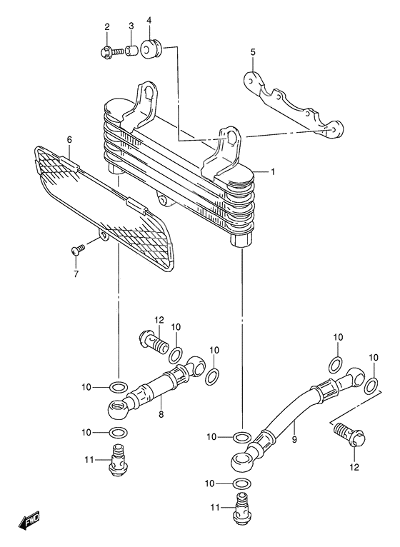 Oil cooler