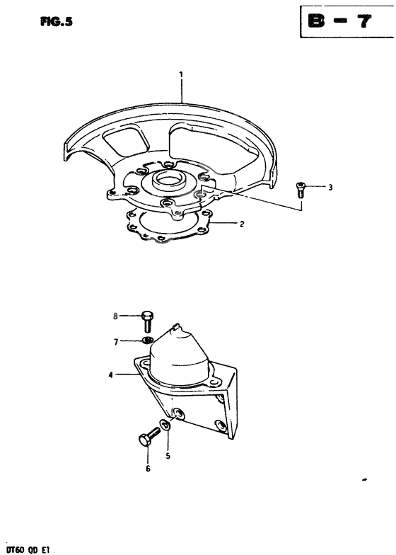 Upper oil seal housing