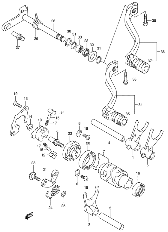 Gear shifting