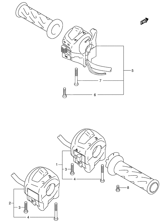 Handle switch              

                  Model k3