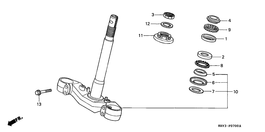 Steering stem