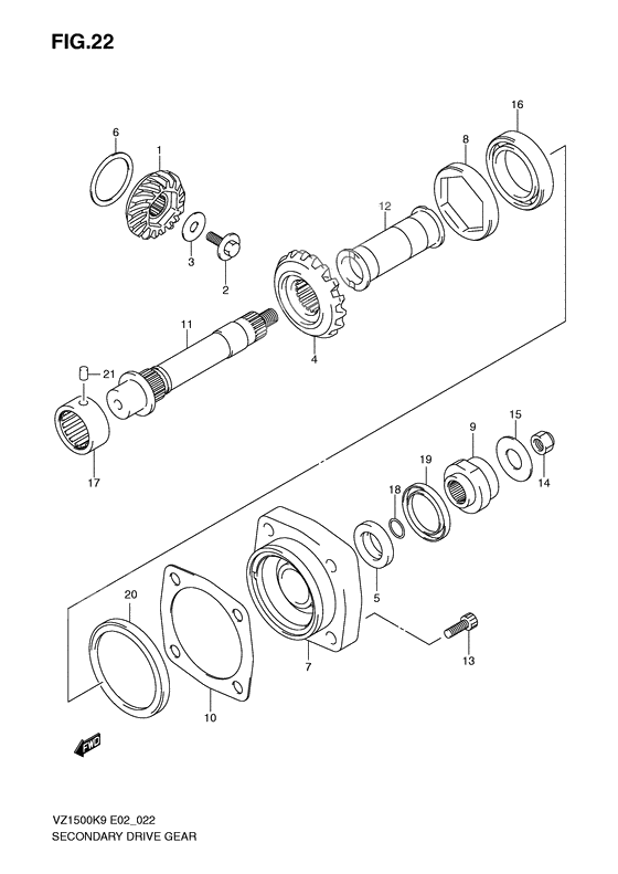 Secondary fixed sheave