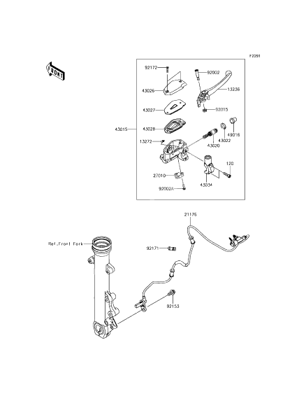 Front Master Cylinder