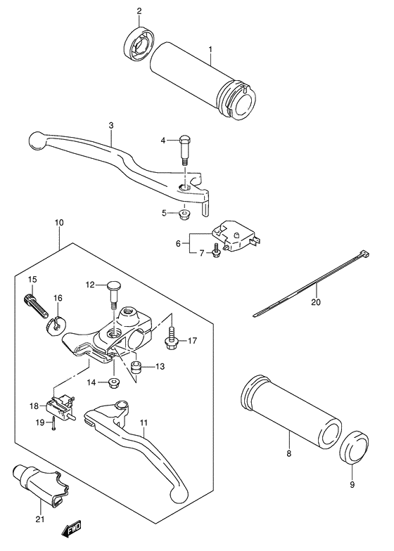 Handle lever