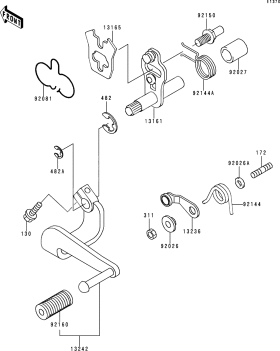 Gear change mechanism