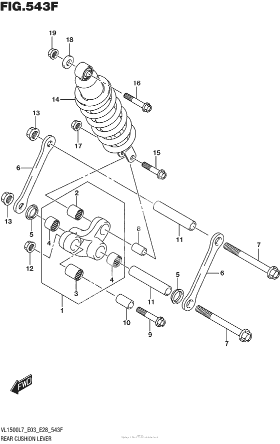 Рычаг прогрессии (Vl1500Tl7 E28)