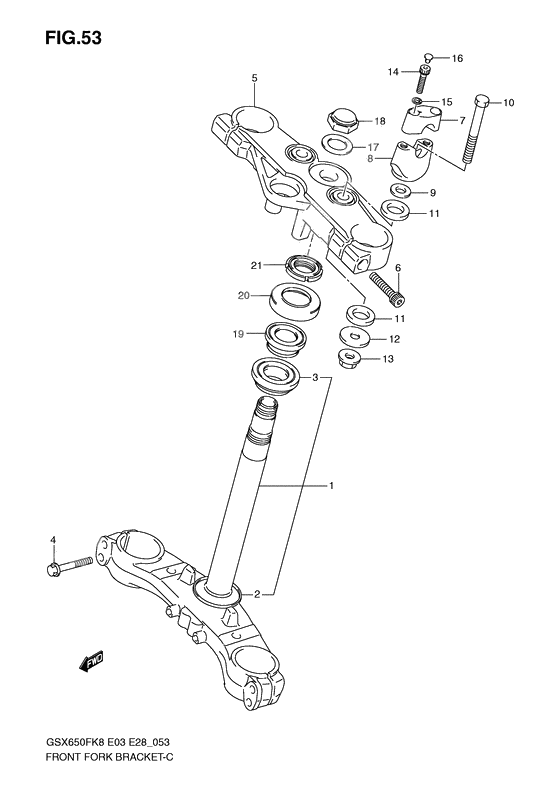 Steering stem