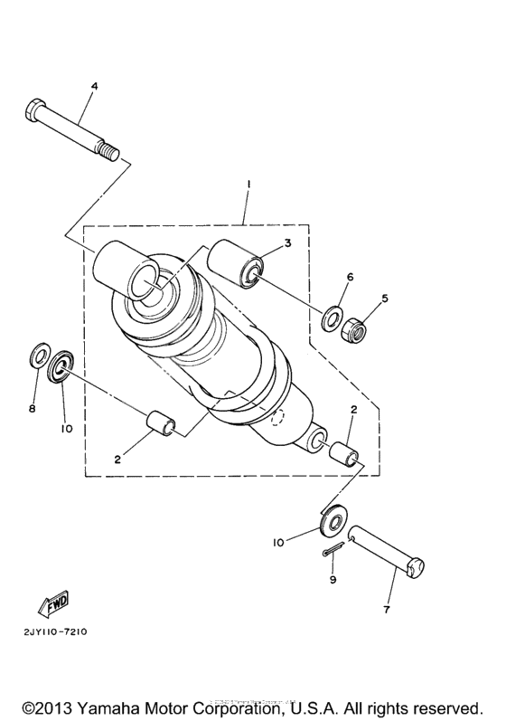Rear suspension