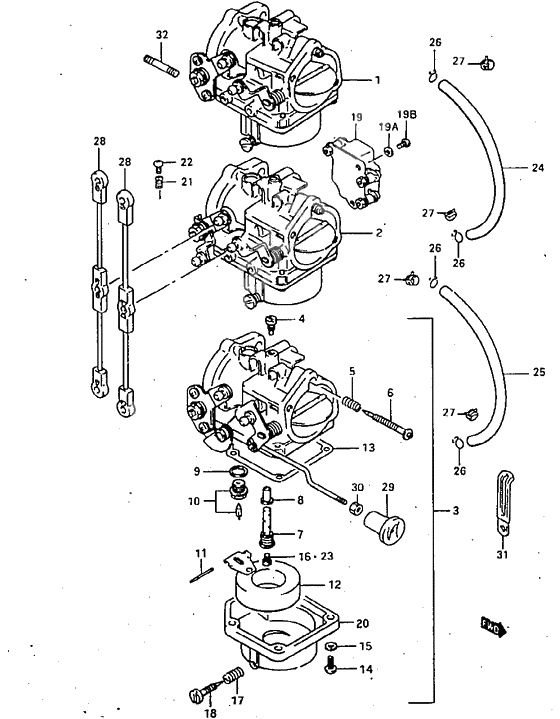 Carburetor assy