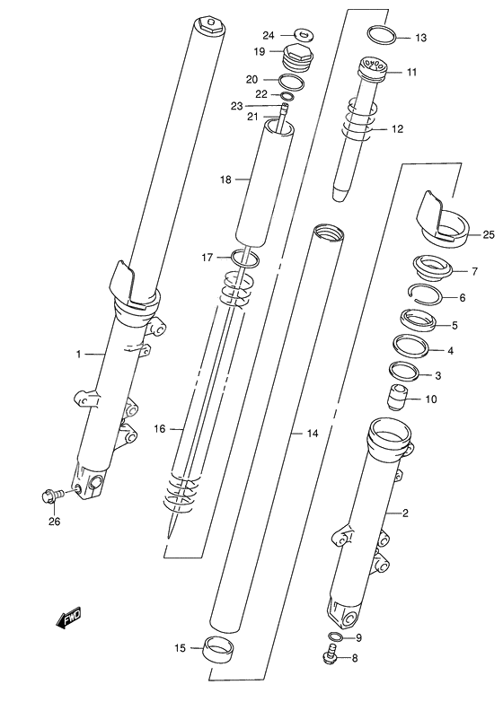 Front damper              

                  Model k3