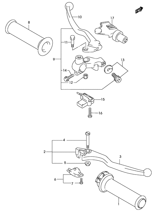 Handle lever              

                  Model k3