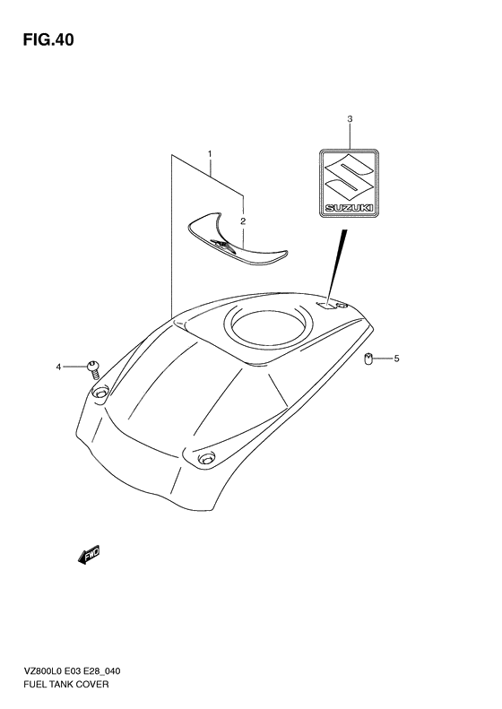 Fuel tank cover