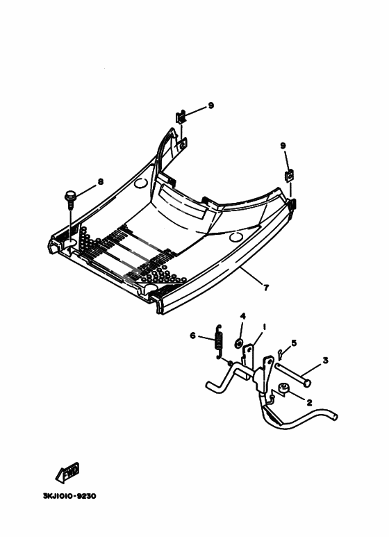 Support & repose pied