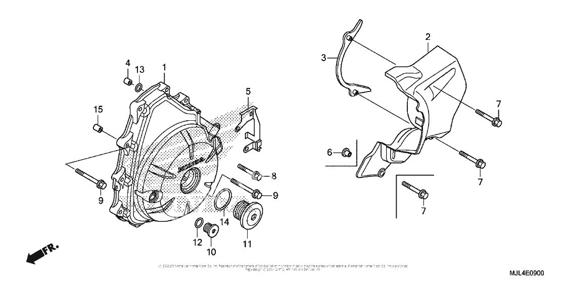 Крышка генератора