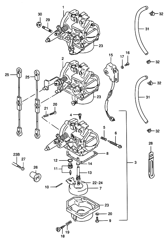 Carburetor assy