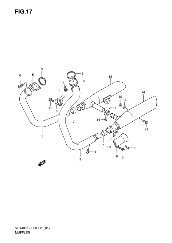 Muffler comp