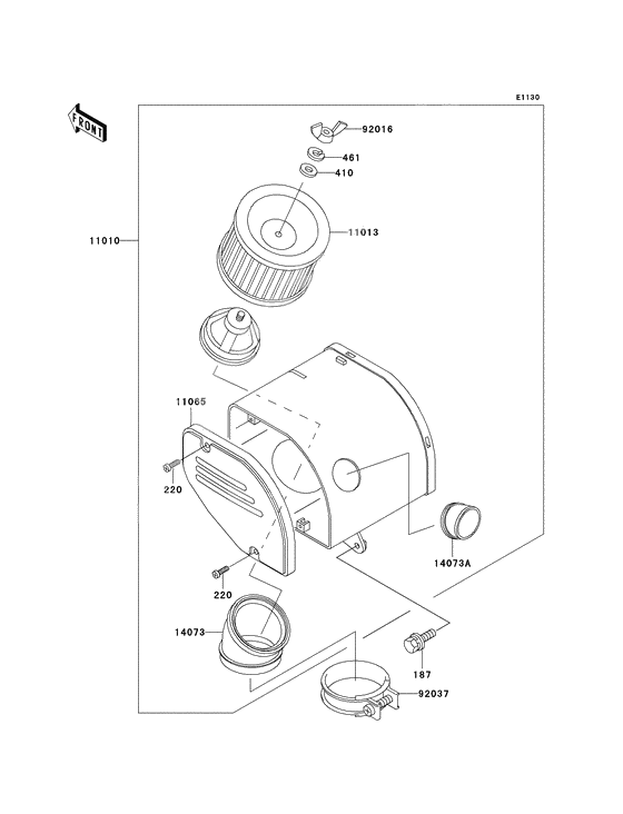 Air cleaner              

                  M5