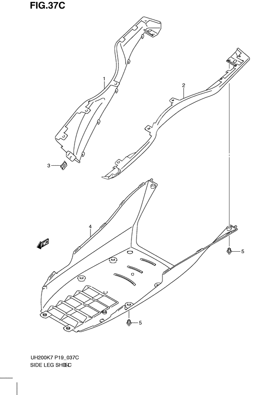 Side leg shield              

                  Model l0