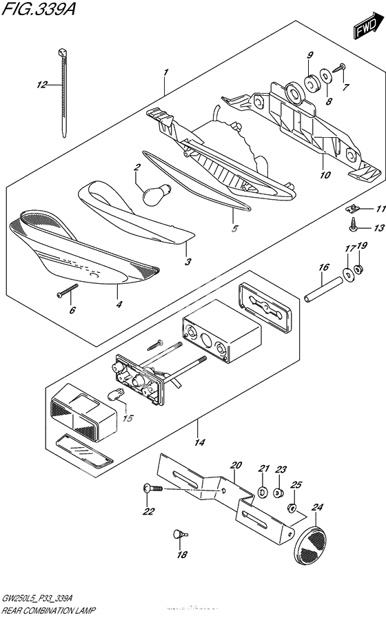 Задний фонарь (Стоп-сигнал)