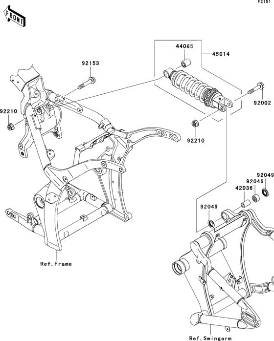 Suspension/shock absorber