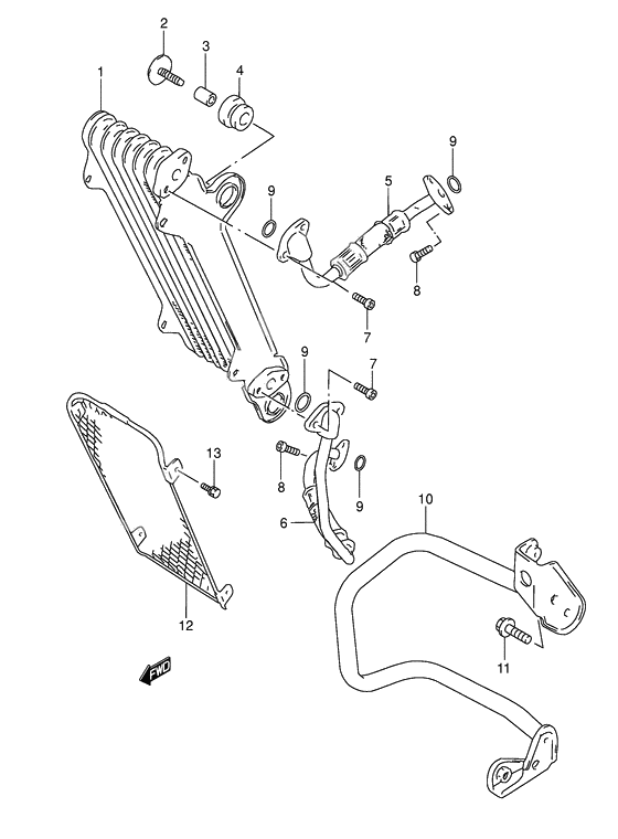 Oil cooler